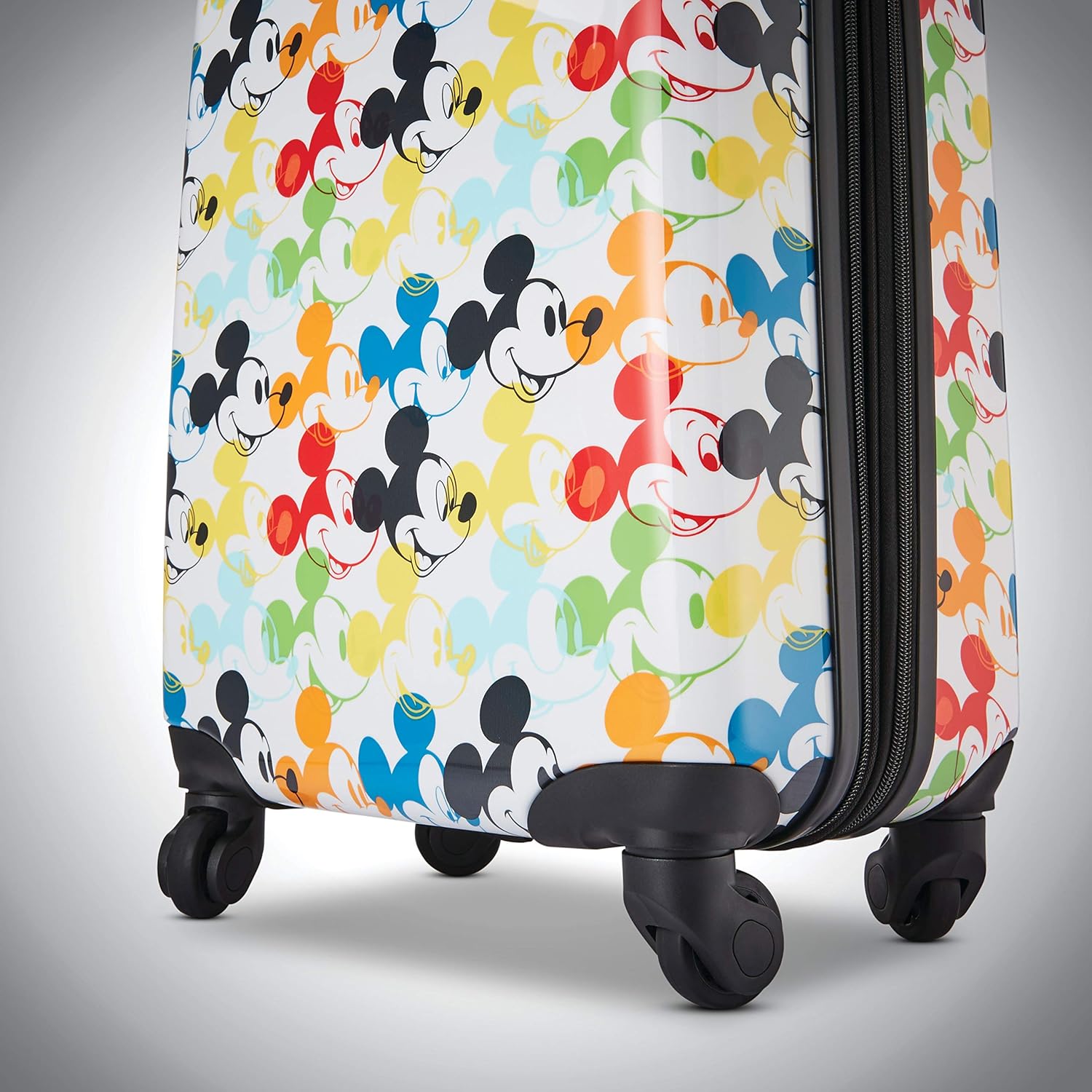 AMERICAN TOURISTER Disney Hardside Luggage with Spinner Wheels, Mickey Mouse 2, 2-Piece Set (18/21) - Image 7